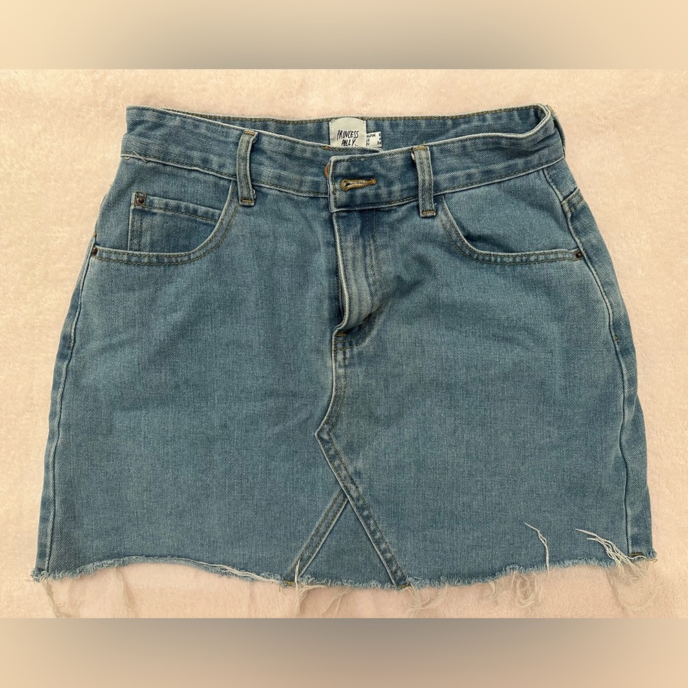 Princess Polly Jean/Denim Skirt